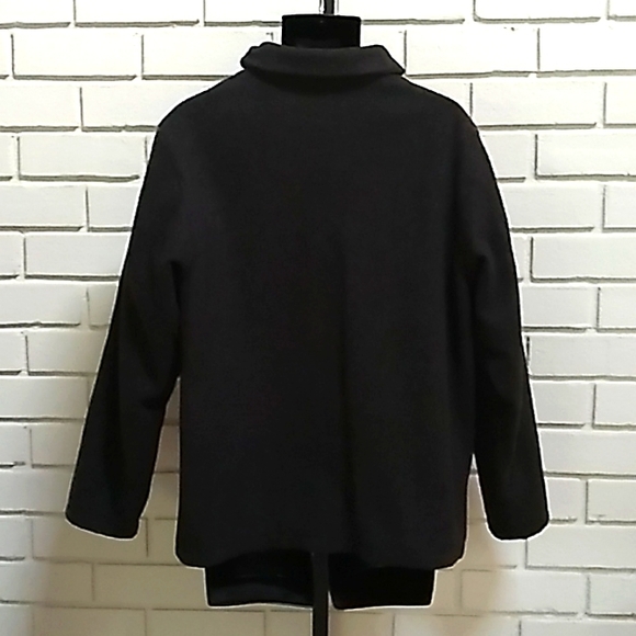 Apt 9 Men's Dark Gray Wool Blend Winter Coat. Size Small - Picture 6 of 10